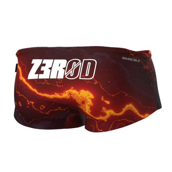 Man black and grey swim trunks | Z3R0D