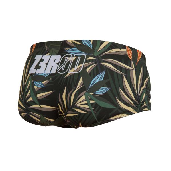 Man tropical green swim trunks | Z3R0D