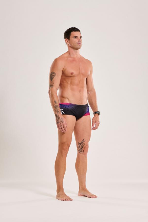 Trunks natation homme noir Vortex Nebula | Z3R0D 
