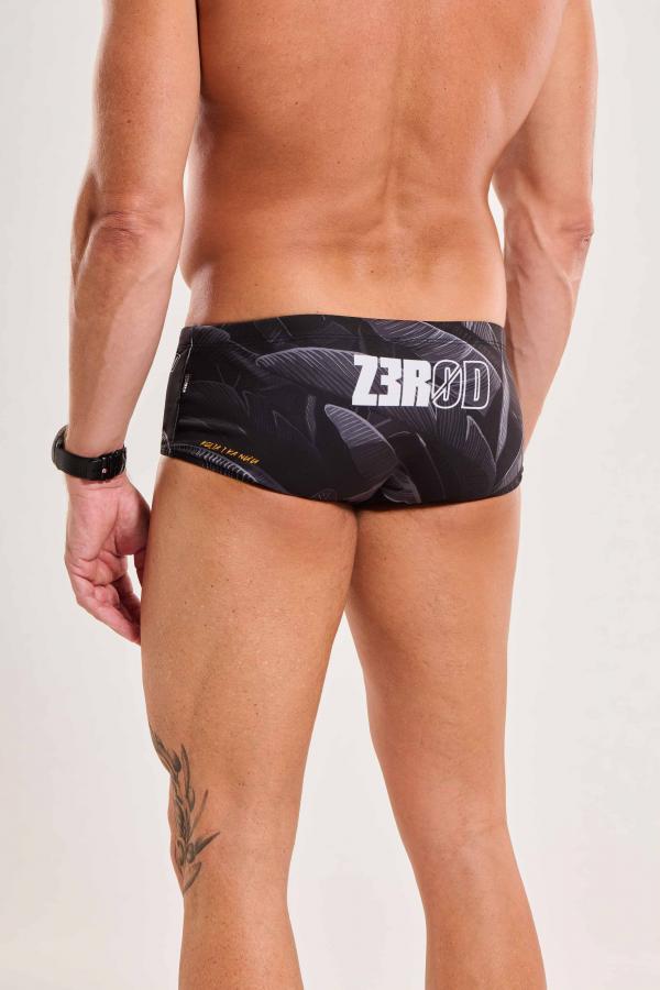 Trunks natation homme noir gris Kailua | Z3R0D 