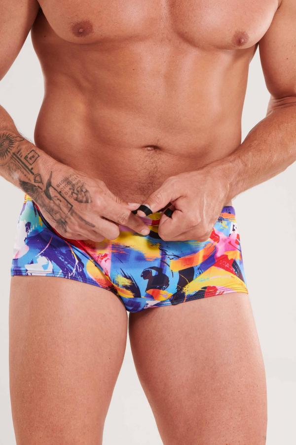 Trunks natation homme noir Brushwave | Z3R0D 