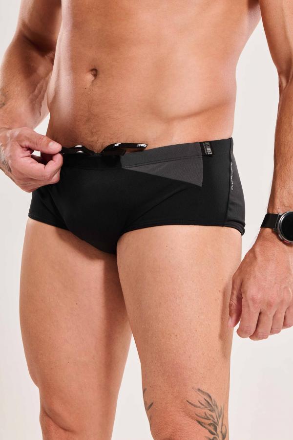 Trunks natation homme noir Black Anthracite | Z3R0D 