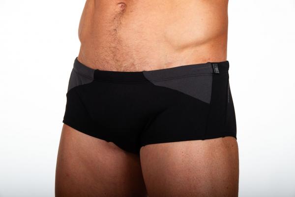 Man Black Anthracite swim trunks | Z3R0D