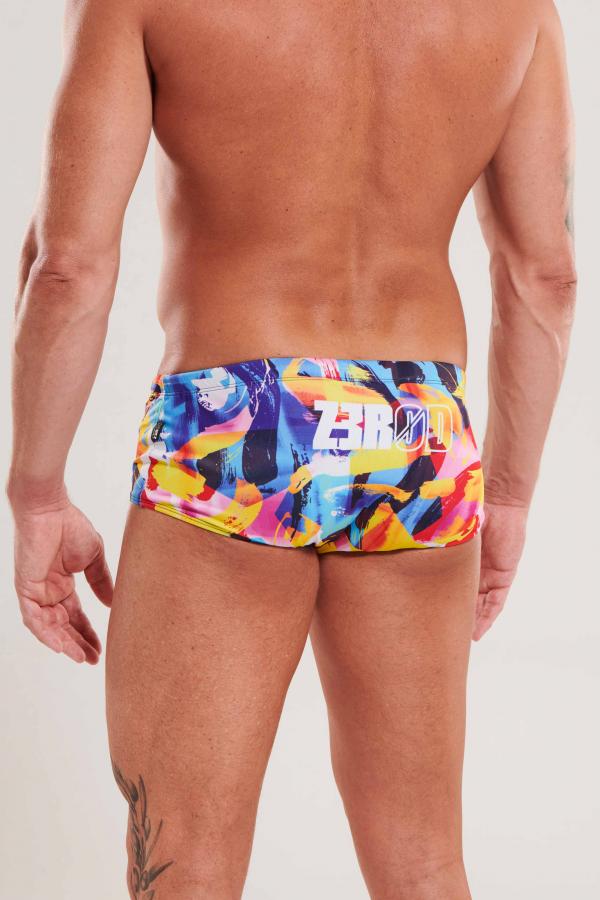 Trunks natation homme noir Brushwave | Z3R0D 