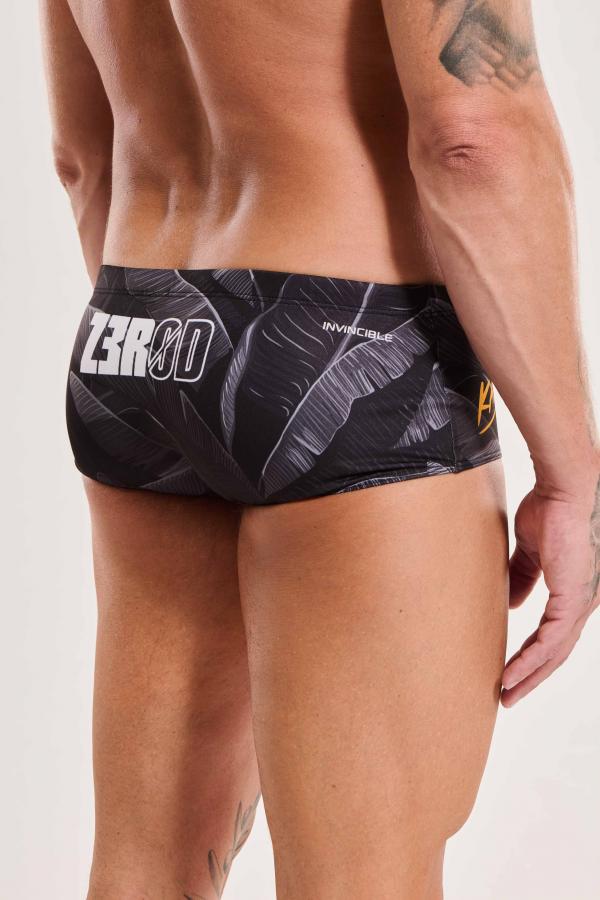 Trunks natation homme noir gris Kailua | Z3R0D 