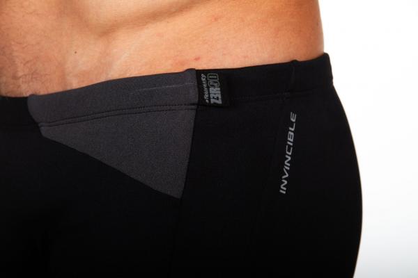 Man Black Anthracite swim trunks | Z3R0D