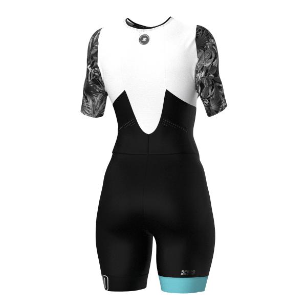 Racer woman triathlon ttSUIT - Z3R0D sleeved trisuit Tropadelic