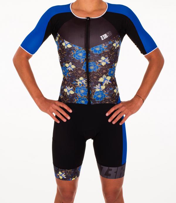 Racer woman triathlon ttSUIT - Z3R0D sleeved trisuit KONA