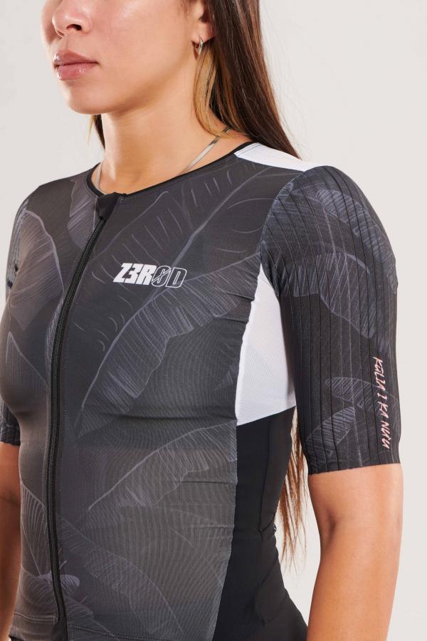 ttSUIT racer femme Z3R0D - trifonction femme à manches Kailua