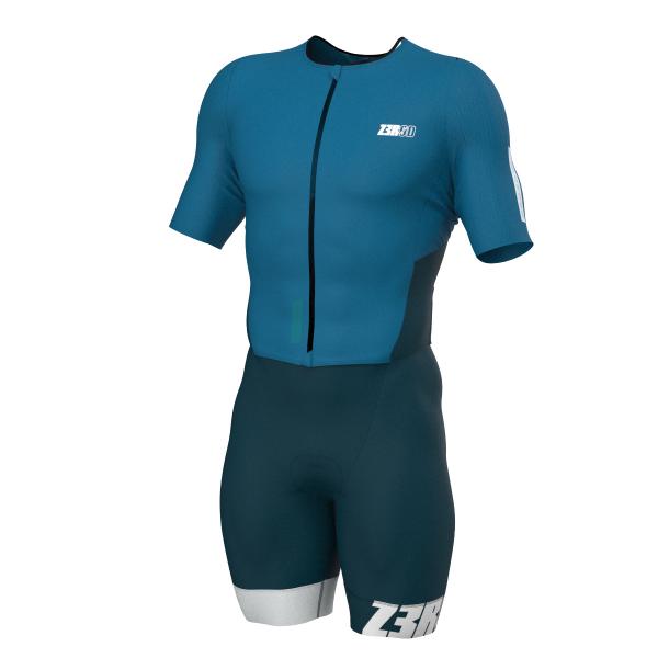 Trifonction ttSUIT racer homme |  Z3R0D - trifonction à manches Deep Ocean