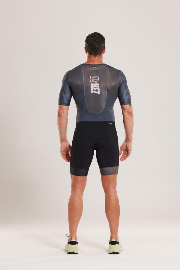 Trifonction ttSUIT racer homme |  Z3R0D - trifonction à manches Black Volt