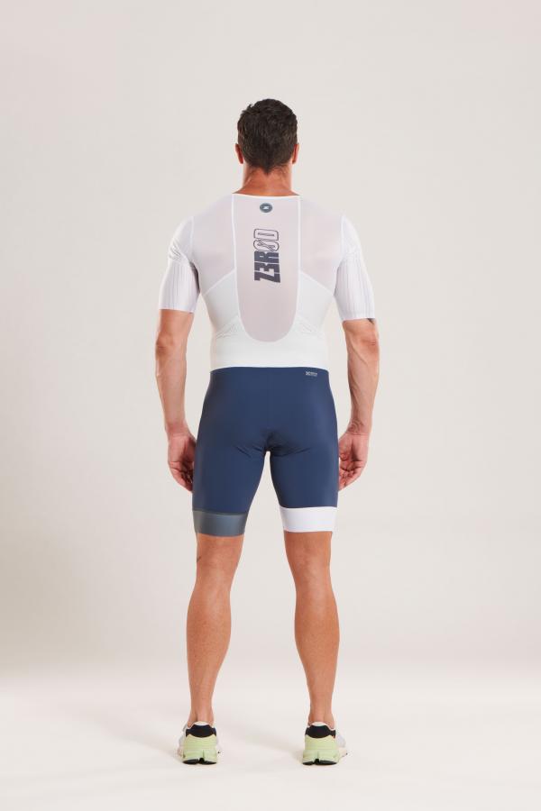 Trifonction ttSUIT racer homme |  Z3R0D - trifonction à manches Smoke White