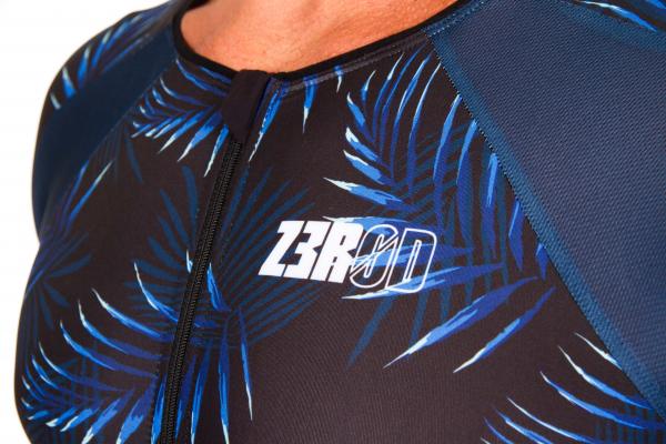 Triathlon racer man ttSUIT | Z3R0D - triathlon sleeved The Island trisuit 