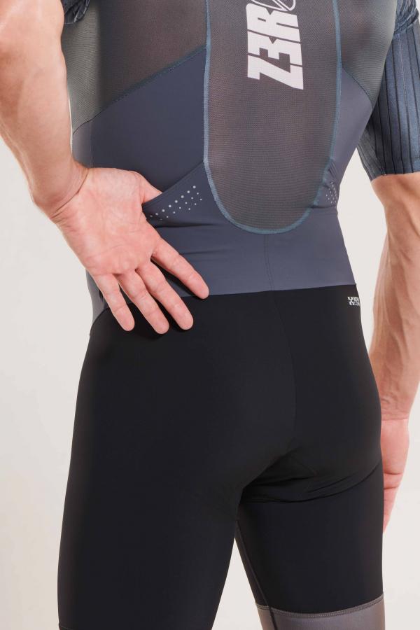 Trifonction ttSUIT racer homme |  Z3R0D - trifonction à manches Black Volt