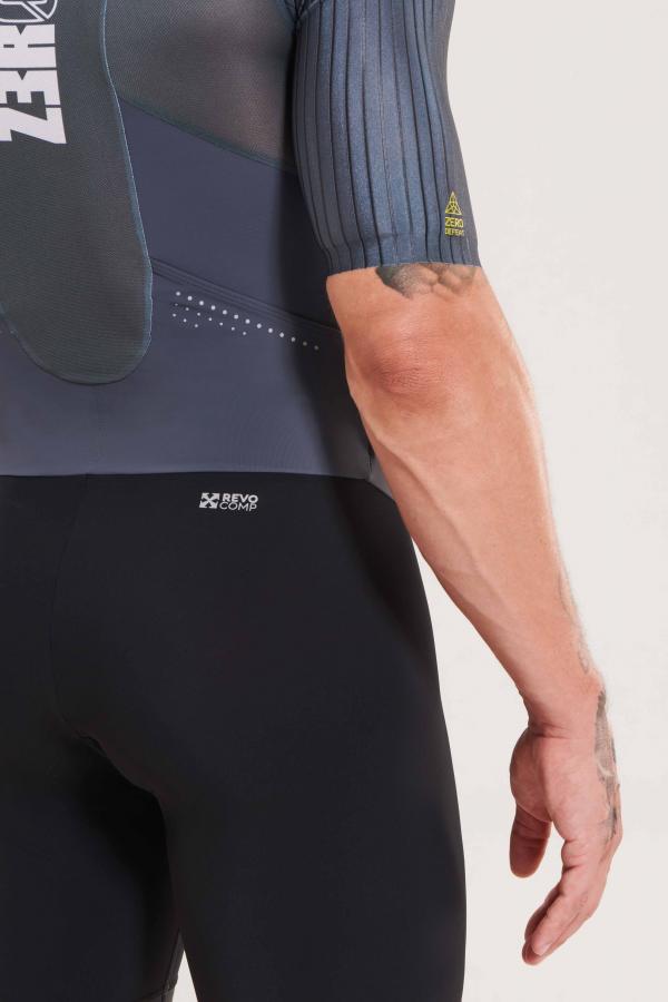 Trifonction ttSUIT racer homme |  Z3R0D - trifonction à manches Black Volt