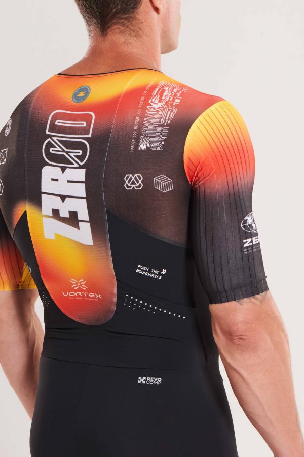 Trifonction ttSUIT racer homme |  Z3R0D - trifonction à manches Vortex Solar
