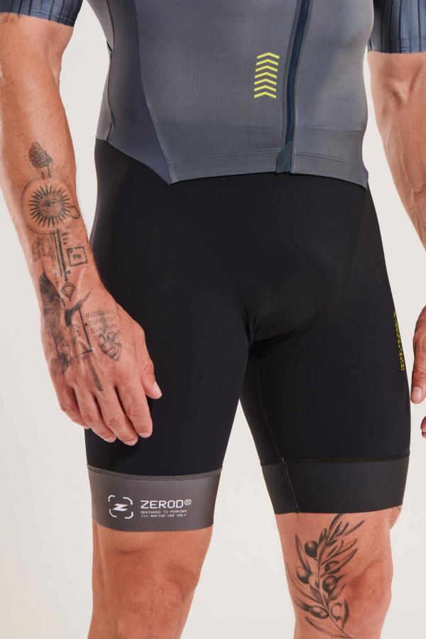 Trifonction ttSUIT racer homme |  Z3R0D - trifonction à manches Black Volt