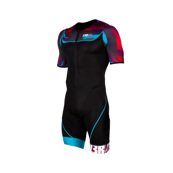 Triathlon Start man black trisuit | Z3R0D