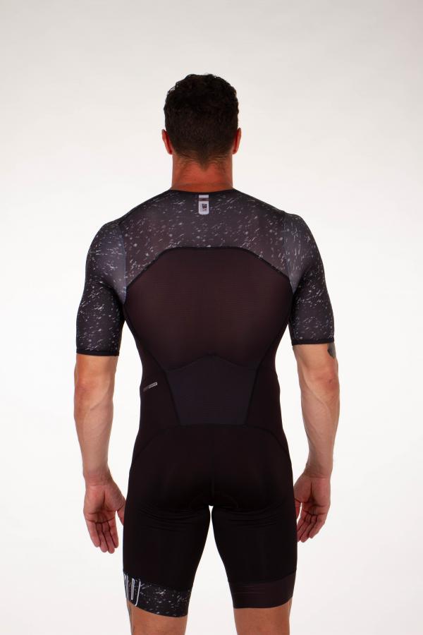 Triathlon Start man black trisuit | Z3R0D