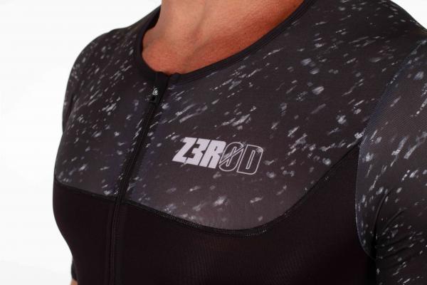 Triathlon Start man black trisuit | Z3R0D