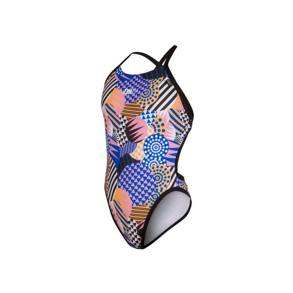 Z3R0D woman one piece swimsuit - Patchwork