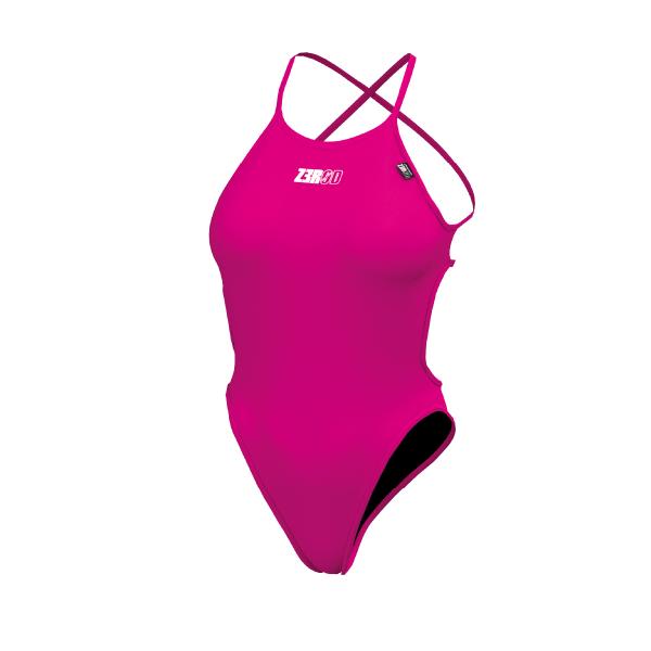 Maillot de bain une pièce femme Z3R0D - Viva Magenta