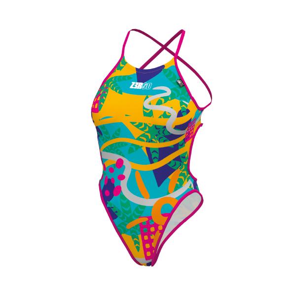 Zerod EXPRESSIVE RESORT - Maillot de bain Natation Femme 1 pièce - Les4Nages