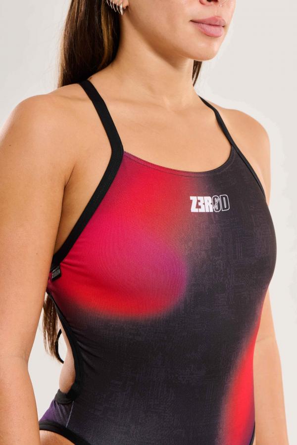 Maillot de bain une pièce femme Z3R0D - Vortex Nebula