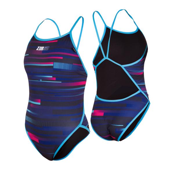 Maillot de bain une pièce femme Z3R0D - Revolution Blue