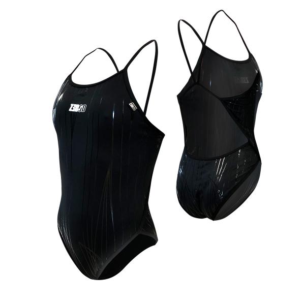 Z3R0D woman one piece swimsuit - Black Series