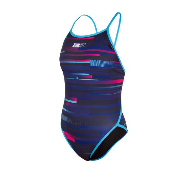 Maillot de bain une pièce femme Z3R0D - Revolution Blue