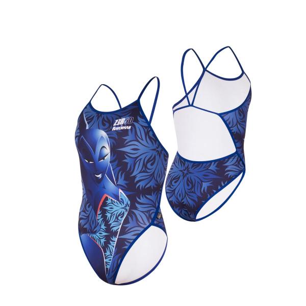 Z3R0D woman one piece swimsuit - Ravenman mermaid blue