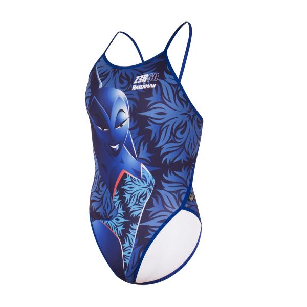 Z3R0D woman one piece swimsuit - Ravenman mermaid blue