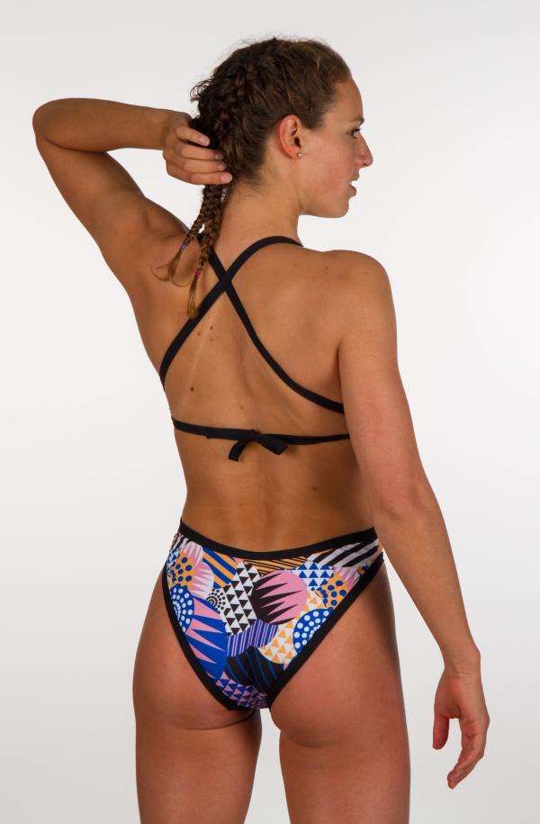 Maillot de bain une pièce femme Z3R0D - Patchwork