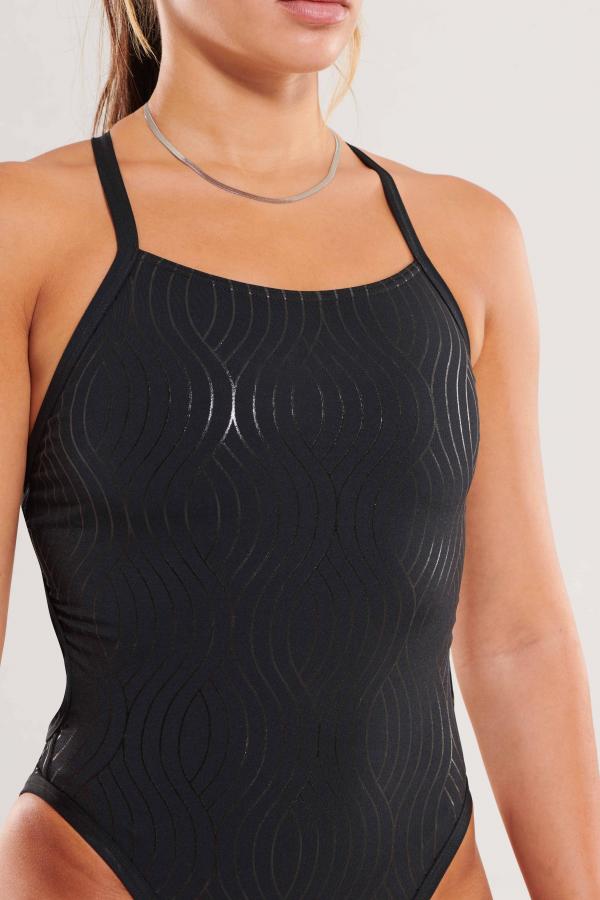 Maillot de bain une pièce femme Z3R0D - Black Swell