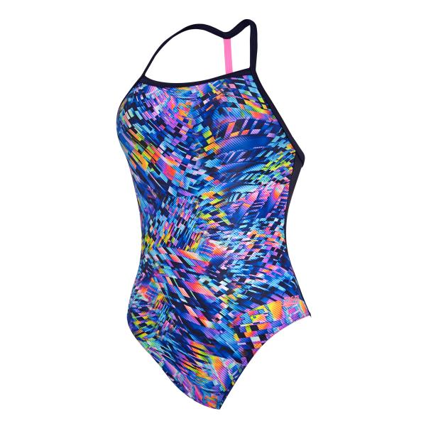 Z3R0D woman one piece swimsuit - Ravenman mermaid pink