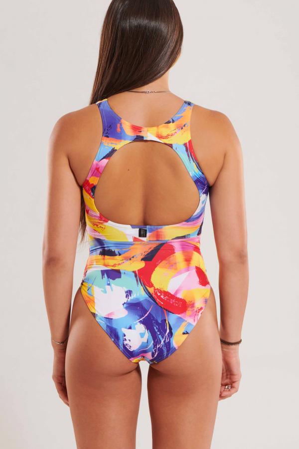 Maillot de bain une pièce sculpt femme Z3R0D - Brushwave
