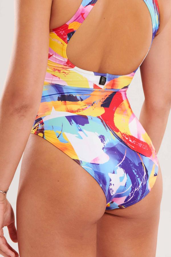 Maillot de bain une pièce sculpt femme Z3R0D - Brushwave