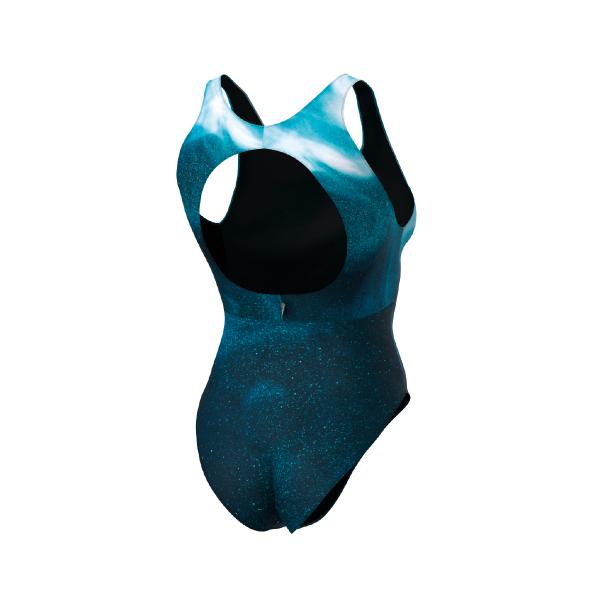 Z3R0D woman one piece sculpt swimsuit - Ocean