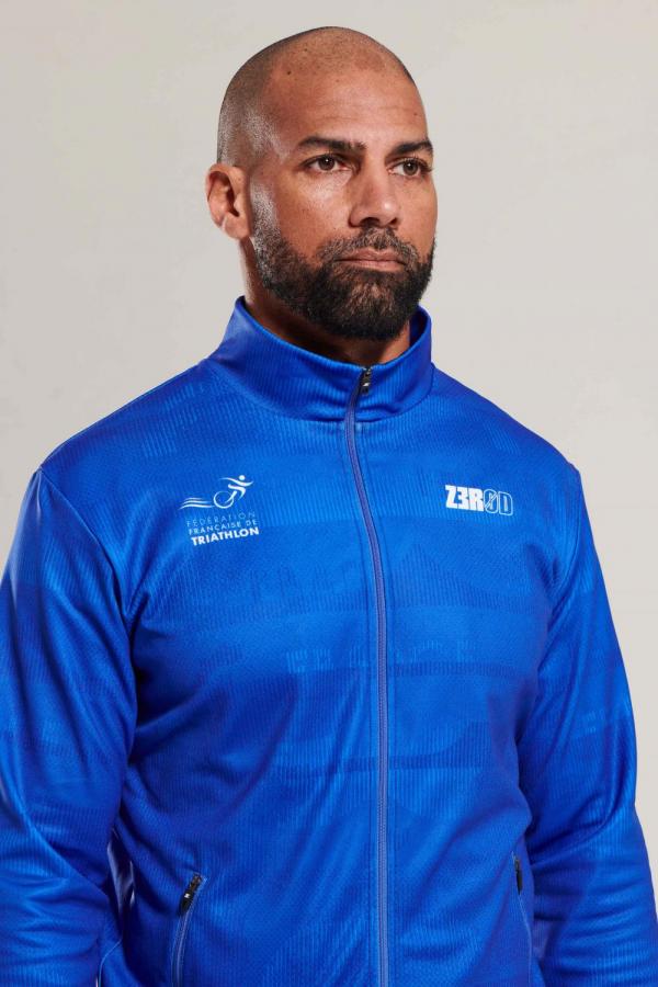 Veste de survêtement mixte collection France Z3R0D