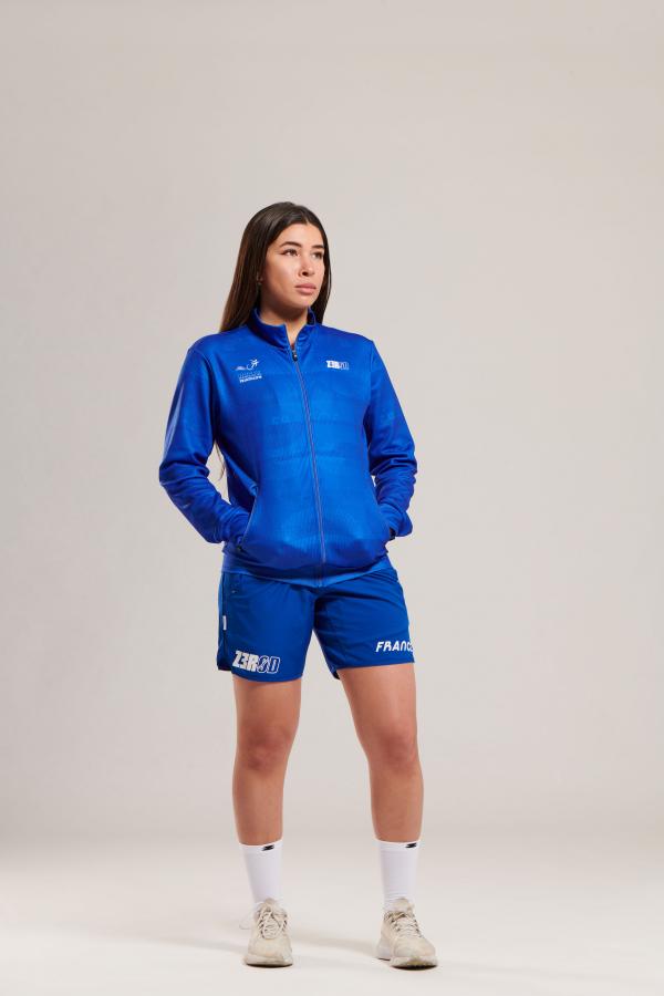 Veste de survêtement mixte collection France Z3R0D