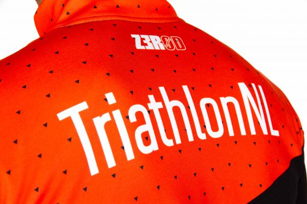 Z3R0D - Triathlon : Lifestyle   : NETHERLANDS TRACKSUIT TOP  (BLACK)
