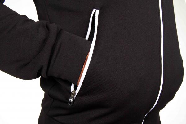 Z3R0D - Triathlon : Lifestyle   : NETHERLANDS TRACKSUIT TOP  (BLACK)