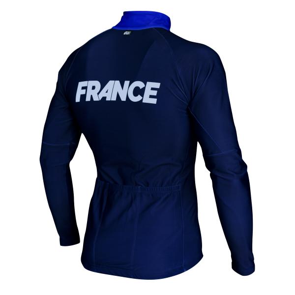 Veste vélo France Z3R0D - veste hiver cyclisme