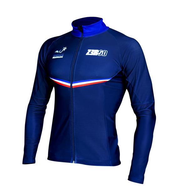 Veste vélo France Z3R0D - veste hiver cyclisme