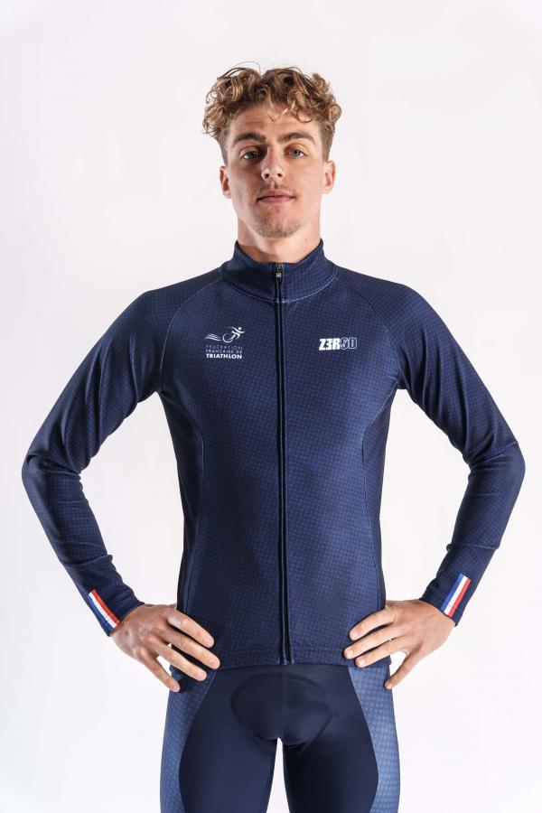 Veste vélo France Z3R0D - veste hiver cyclisme