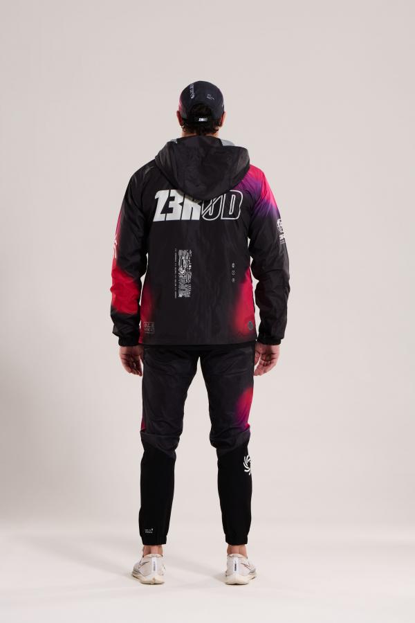 Z3R0D - Triathlon : Lifestyle : VESTE WINDBREAKER (VORTEX NEBULA)