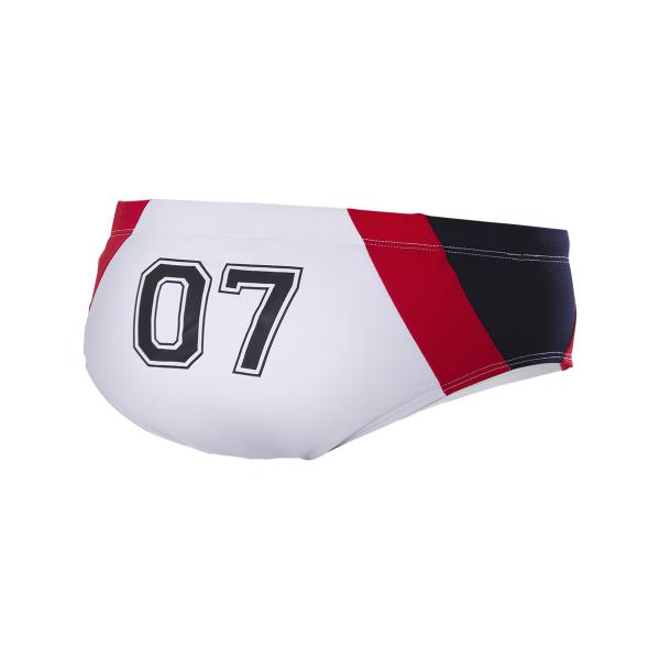 Z3R0D –  Heritage Red Swimming Brief