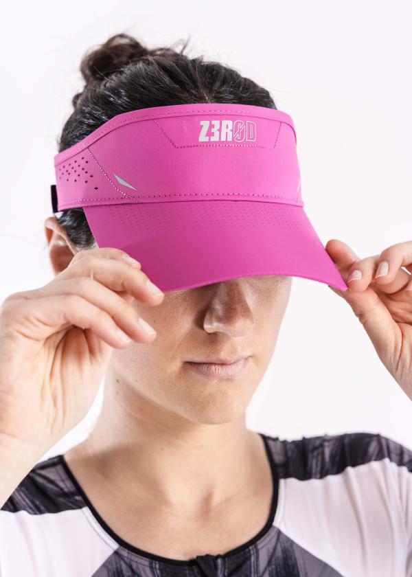 Z3R0D - WHITE RUNNING VISOR