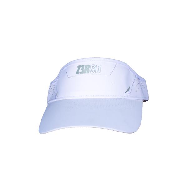 Z3R0D - WHITE RUNNING VISOR